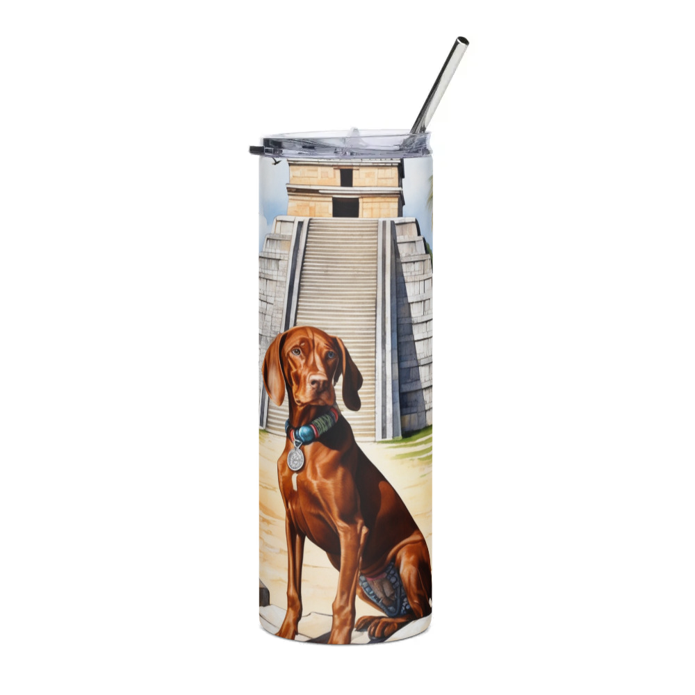 PugMug Custom Vizsla Stainless Steel Tumbler