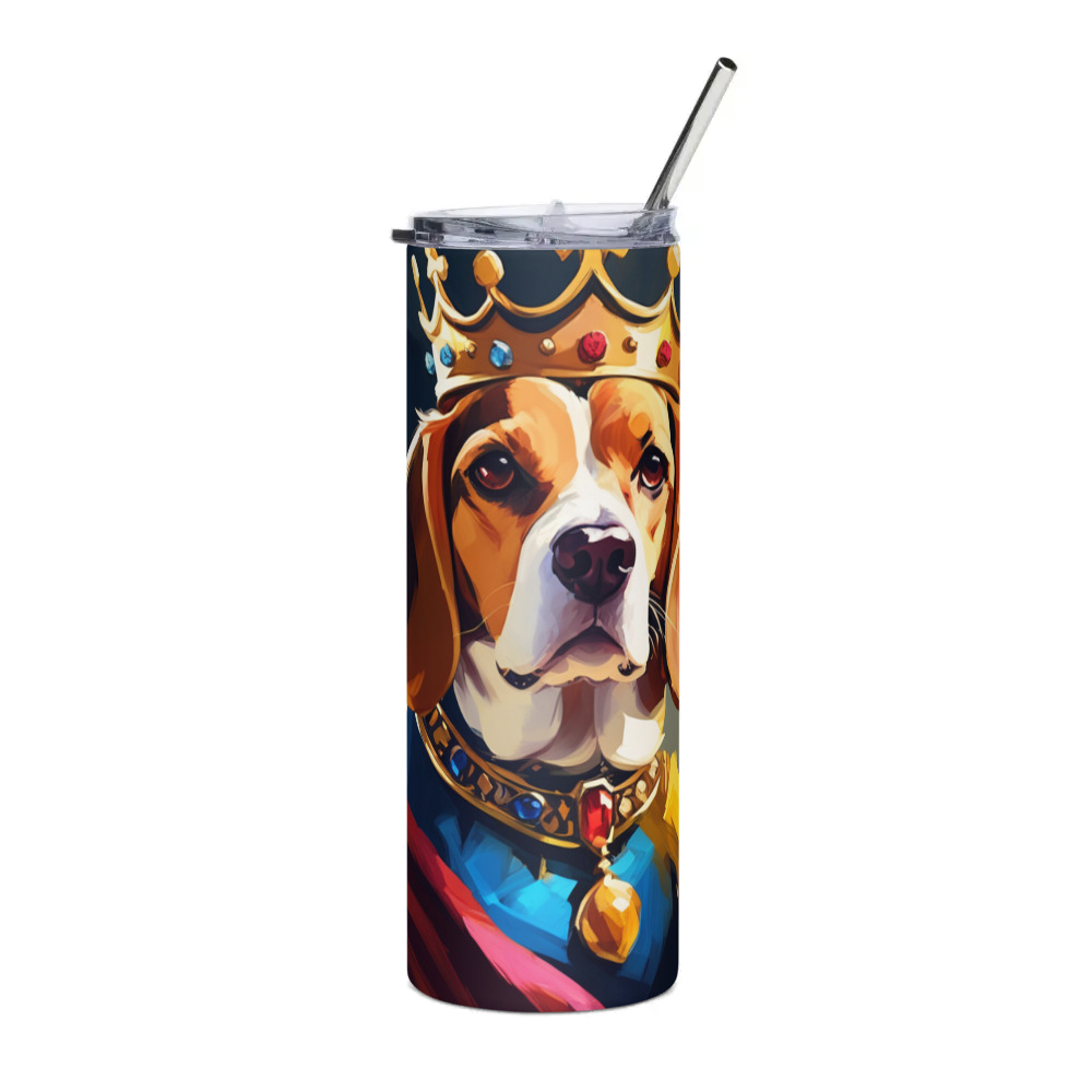 PugMug Custom Beagle Stainless Steel Tumbler