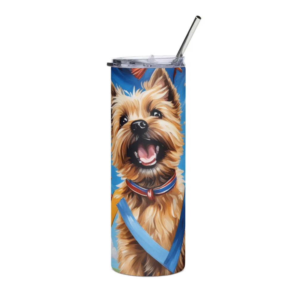 PugMug Custom Cairn Terrier Stainless Steel Tumbler