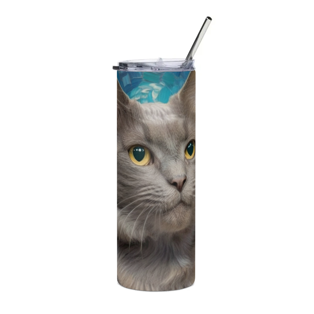 PugMug Custom Thumper Stainless Steel Tumbler