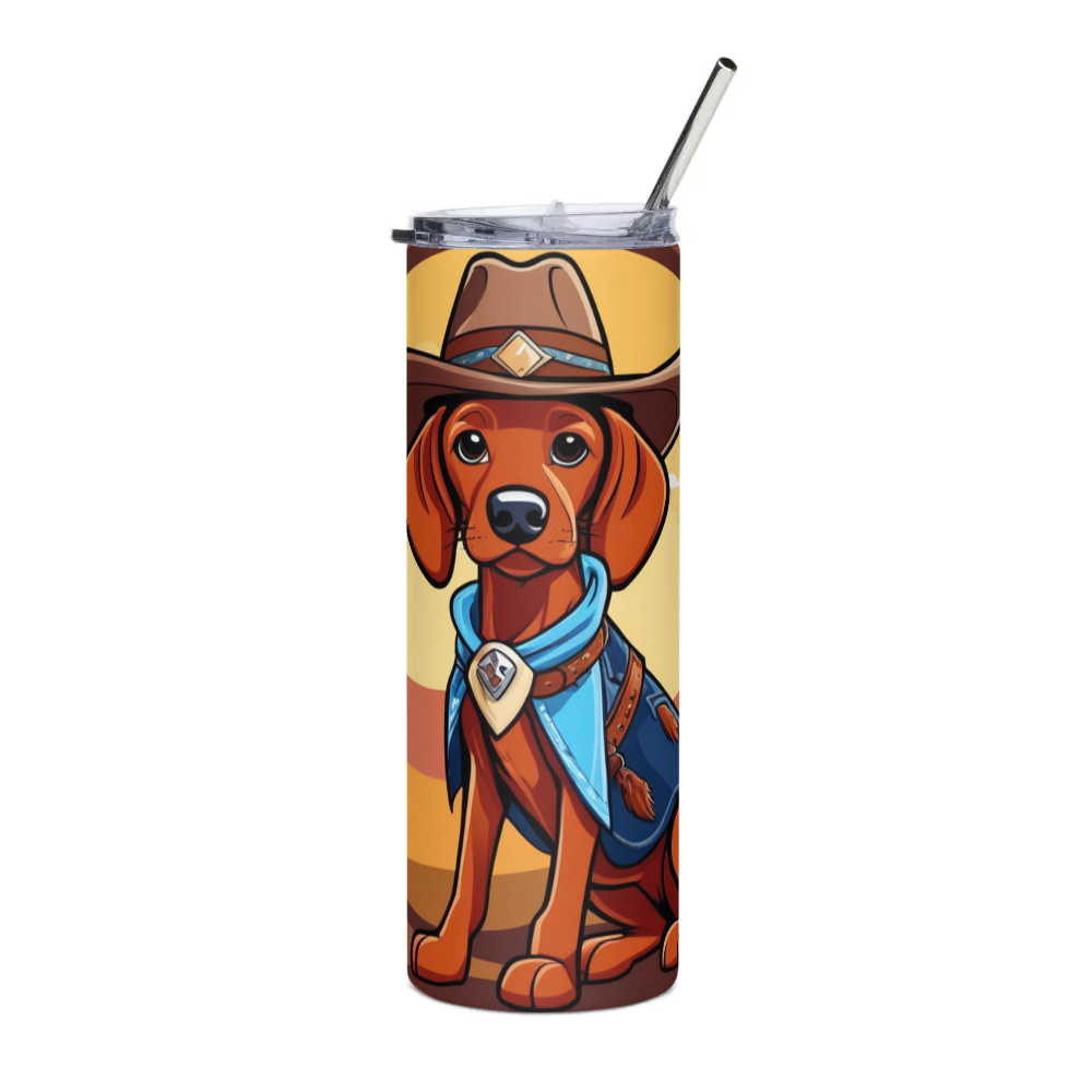 PugMug Custom Vizsla Stainless Steel Tumbler