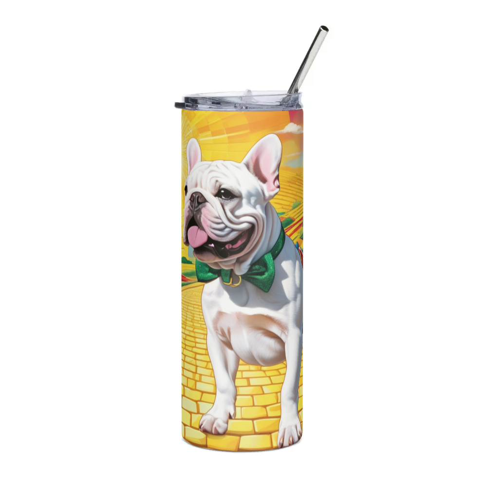 PugMug Custom Bulldog Stainless Steel Tumbler