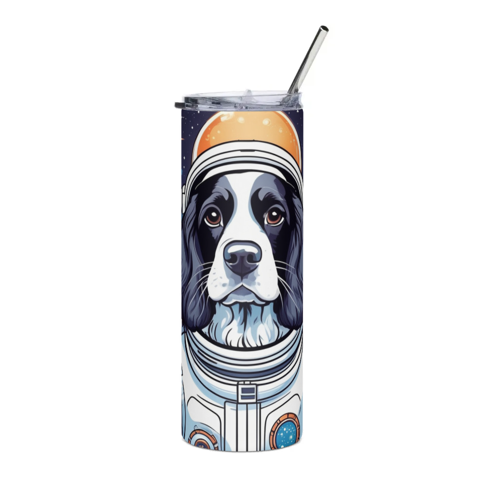 PugMug Custom English Cocker Spaniel Stainless Steel Tumbler