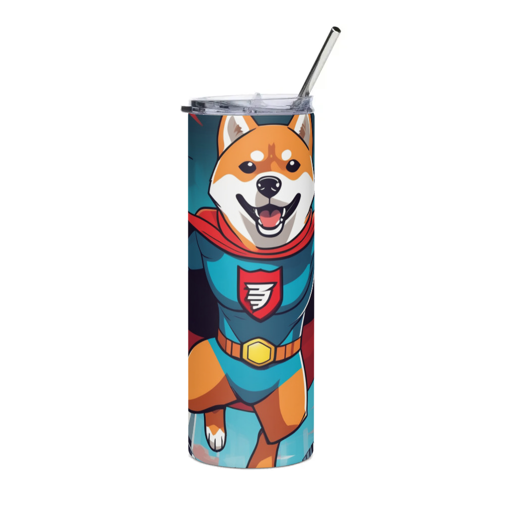 PugMug Custom Shiba Inu Stainless Steel Tumbler