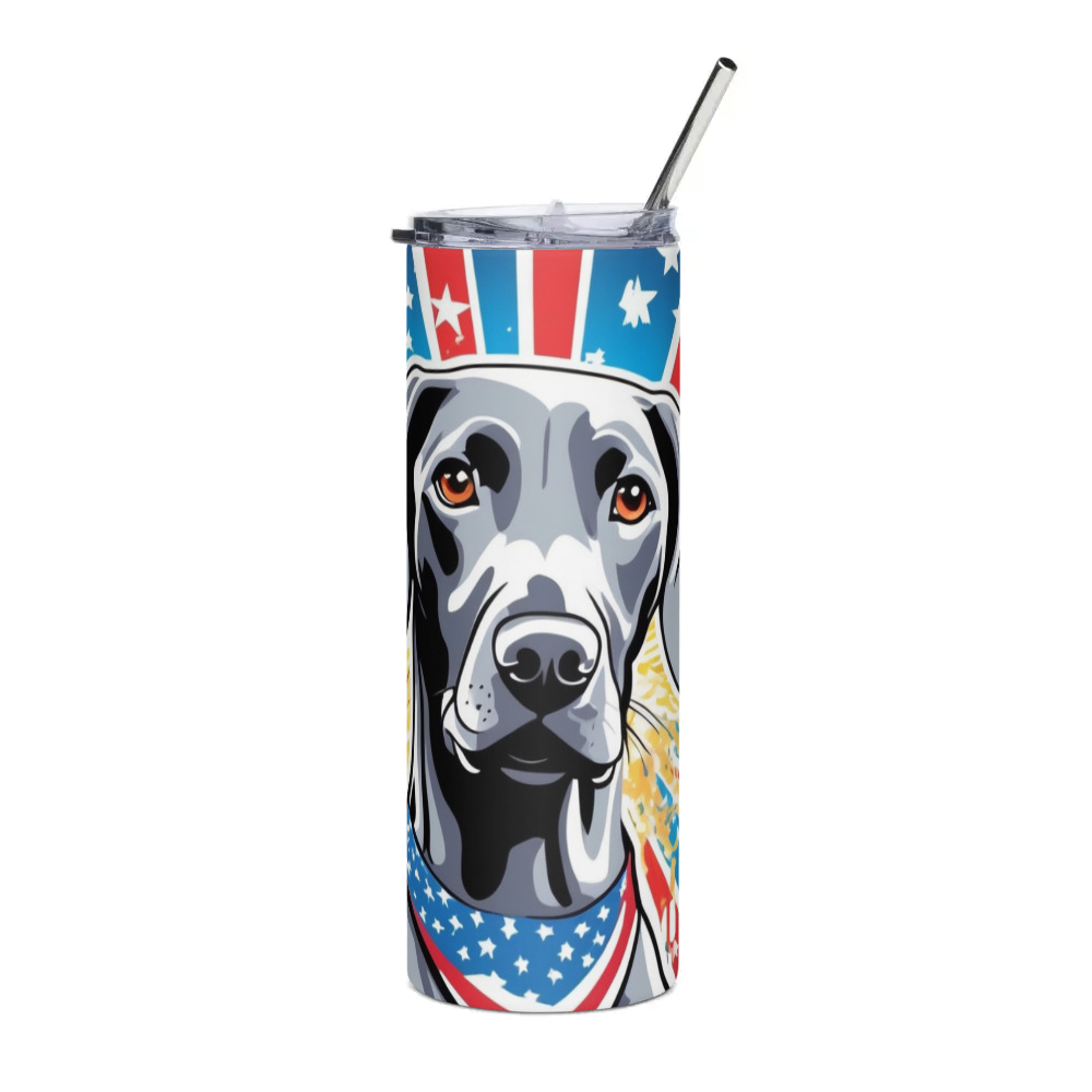 PugMug Custom Pet Stainless Steel Tumbler