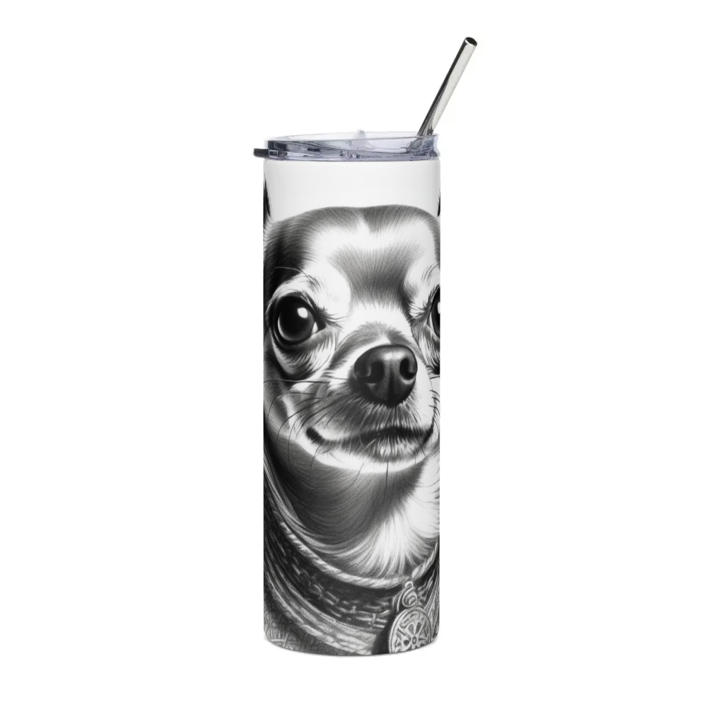 PugMug Custom Chihuahua Stainless Steel Tumbler