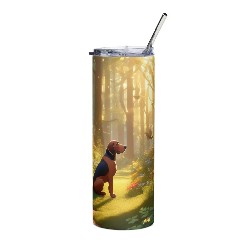 PugMug Custom Bloodhound Stainless Steel Tumbler