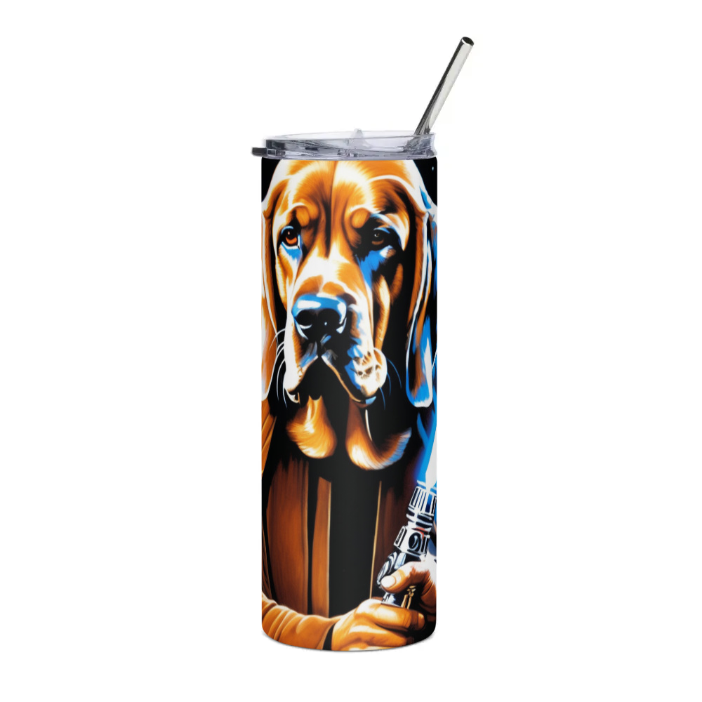 PugMug Custom Bloodhound Stainless Steel Tumbler
