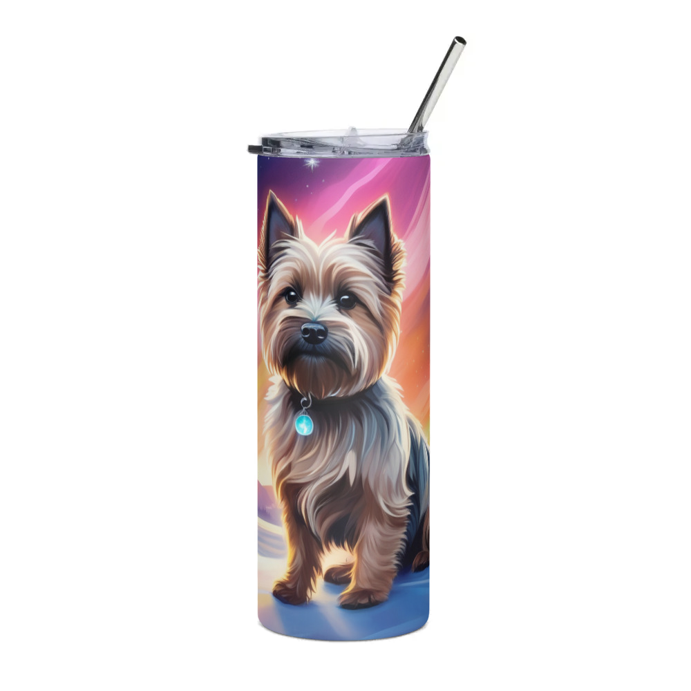 PugMug Custom Cairn Terrier Stainless Steel Tumbler