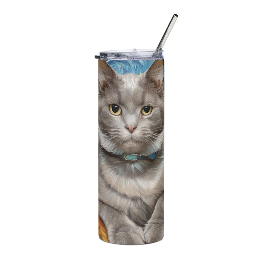PugMug Custom Thumper Stainless Steel Tumbler