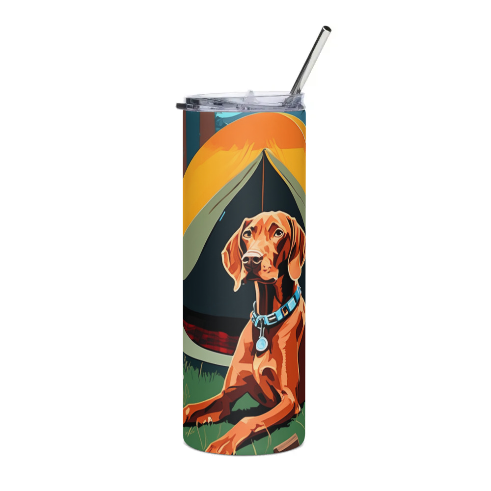 PugMug Custom Vizsla Stainless Steel Tumbler