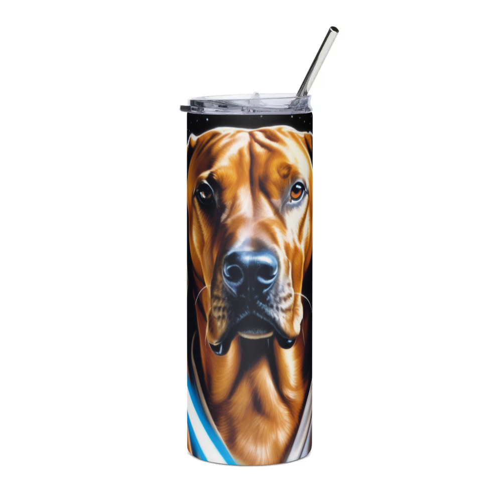 PugMug Custom Rhodesian Ridgeback Stainless Steel Tumbler