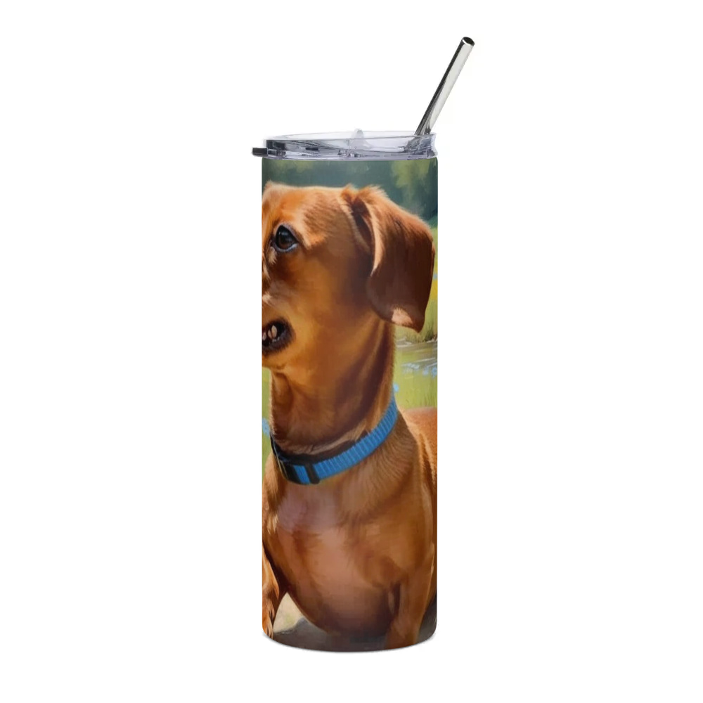 PugMug Custom Rex Stainless Steel Tumbler