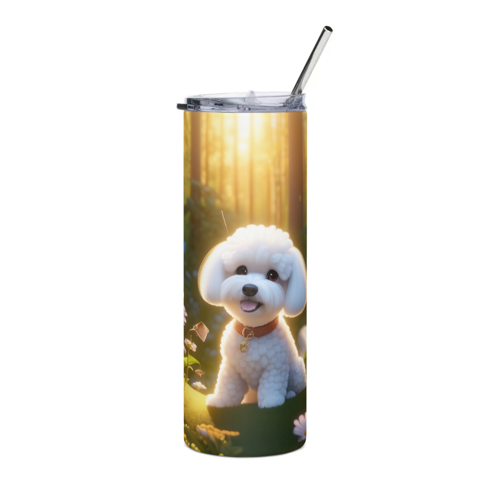 PugMug Custom Bichons Frise Stainless Steel Tumbler