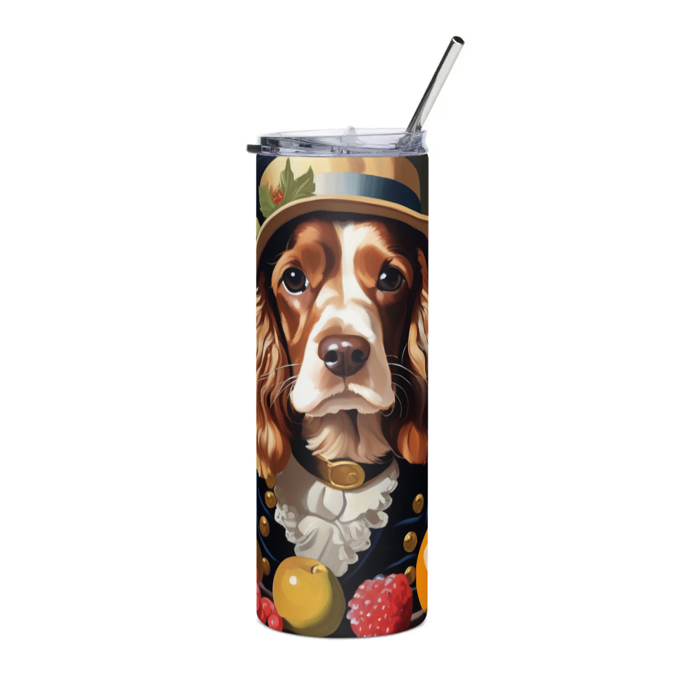 PugMug Custom Cocker Spaniel Stainless Steel Tumbler