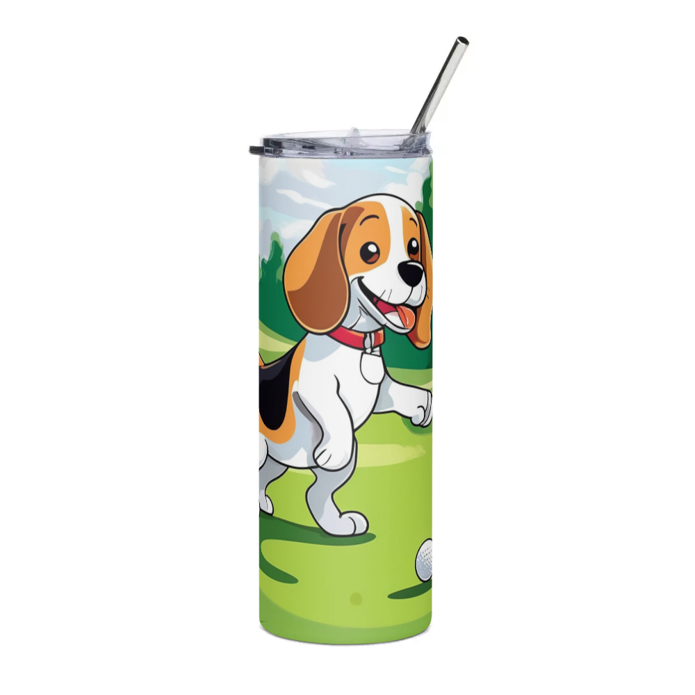 PugMug Custom Beagle Stainless Steel Tumbler