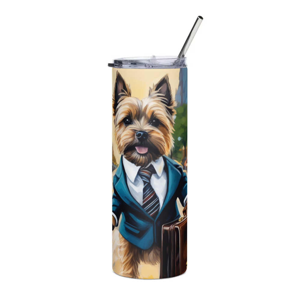 PugMug Custom Cairn Terrier Stainless Steel Tumbler