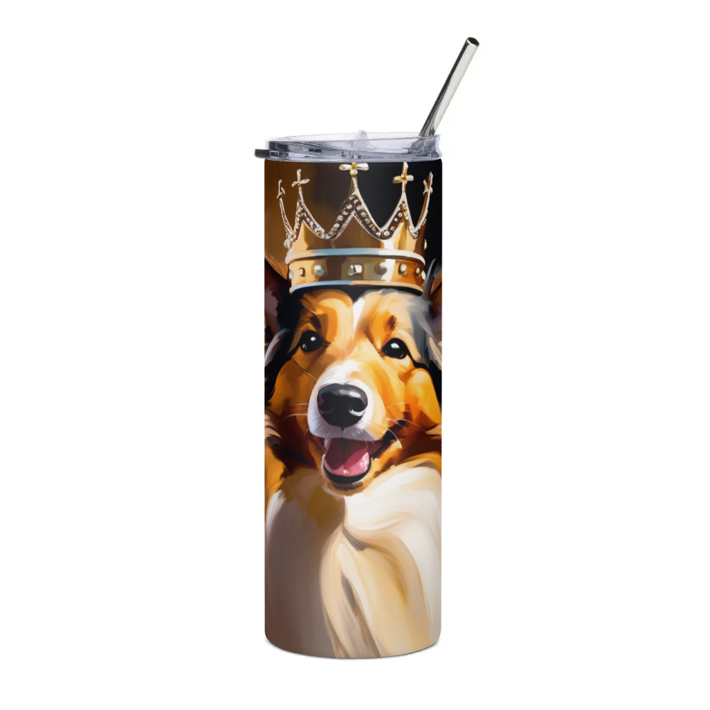 PugMug Custom Shetland Sheepdog Stainless Steel Tumbler