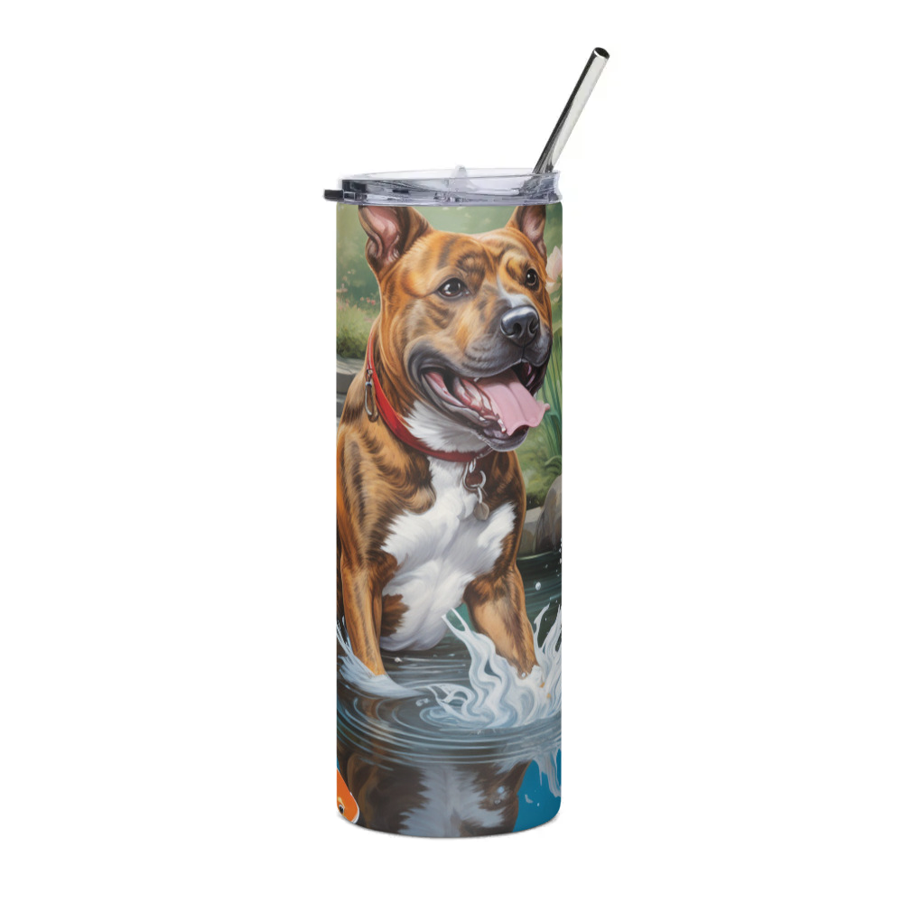 PugMug Custom Tony Hawk Stainless Steel Tumbler