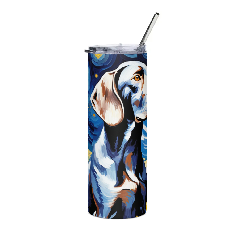 PugMug Custom Pet Stainless Steel Tumbler