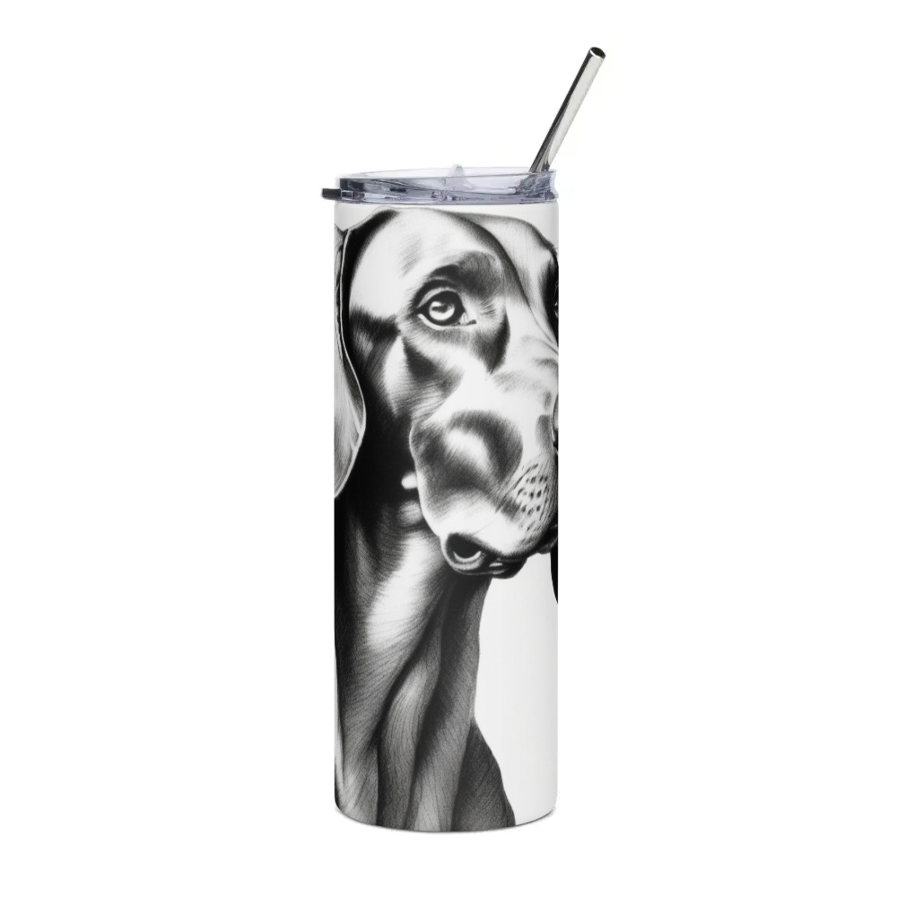 PugMug Custom Pet Stainless Steel Tumbler