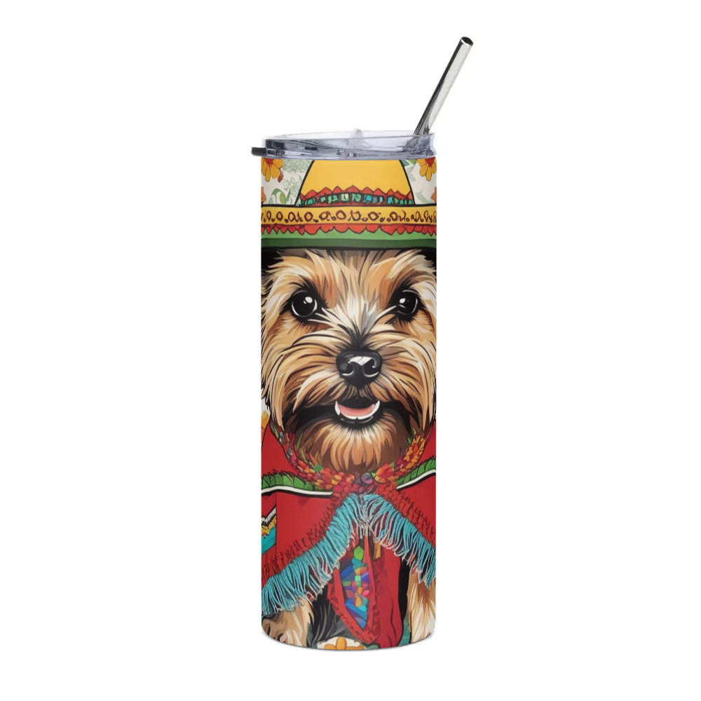 PugMug Custom Cairn Terrier Stainless Steel Tumbler