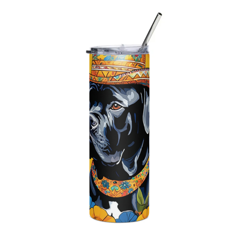 PugMug Custom Cane Corso Stainless Steel Tumbler