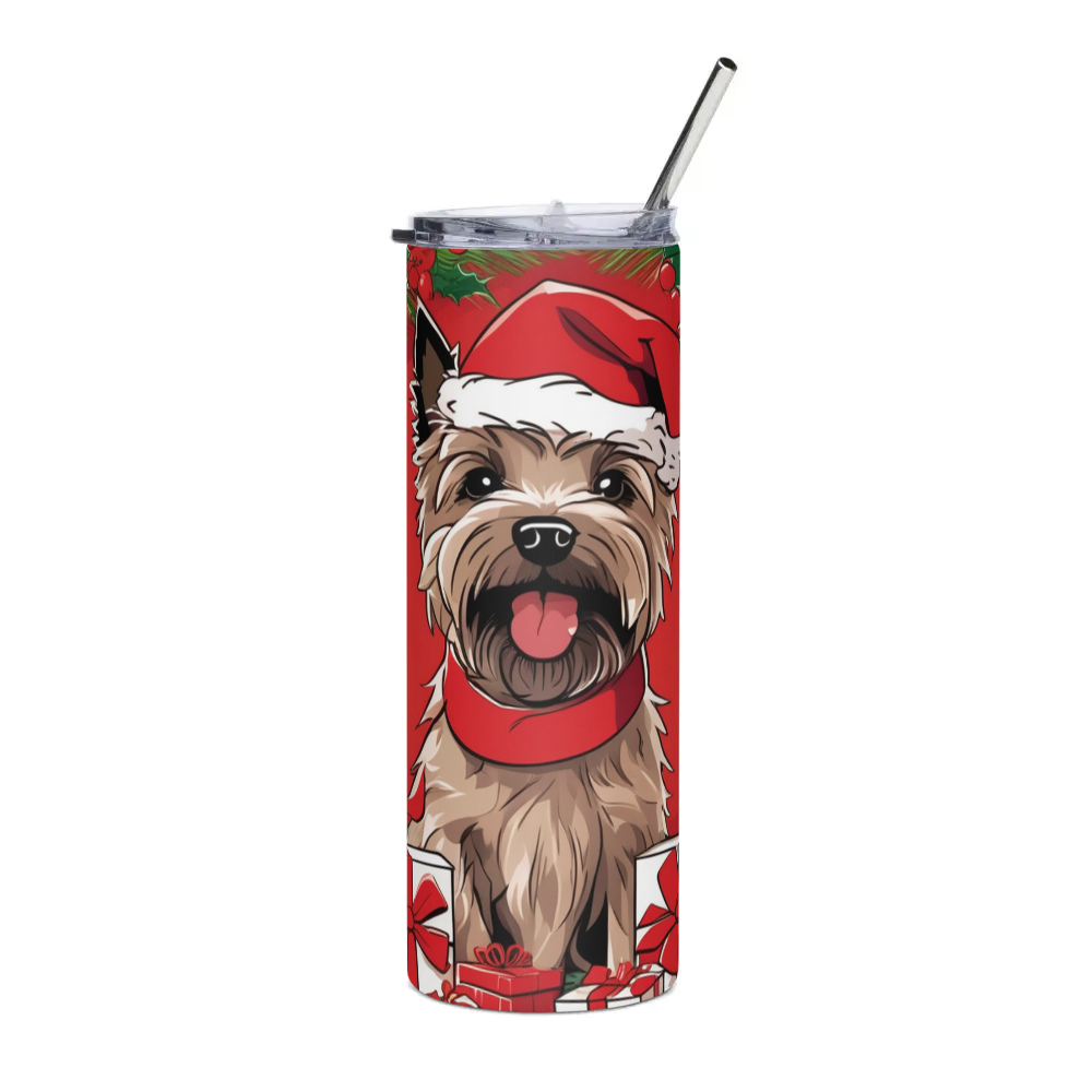 PugMug Custom Cairn Terrier Stainless Steel Tumbler