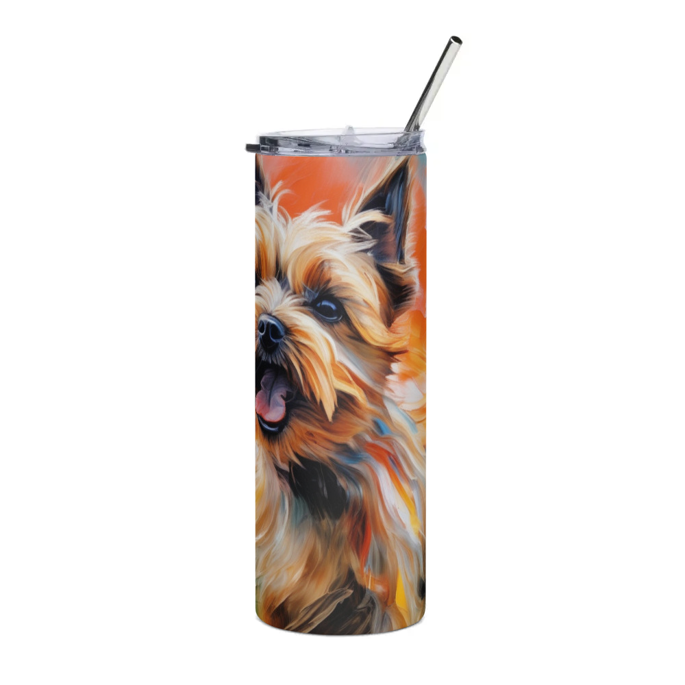 PugMug Custom Cairn Terrier Stainless Steel Tumbler