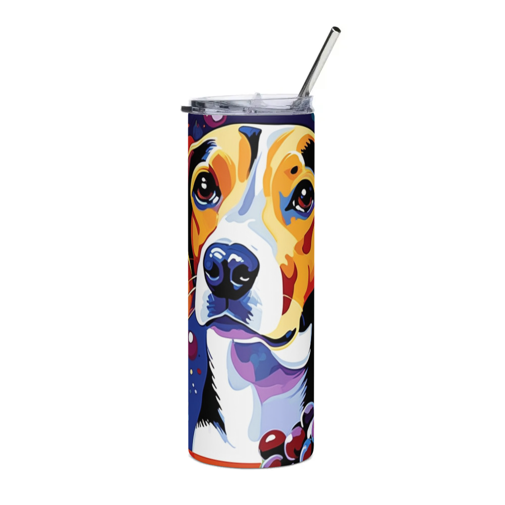 PugMug Custom Beagle Stainless Steel Tumbler