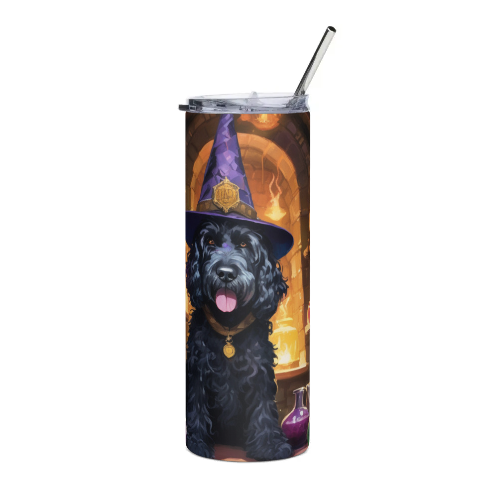 PugMug Custom Portuguese Water Dog Stainless Steel Tumbler