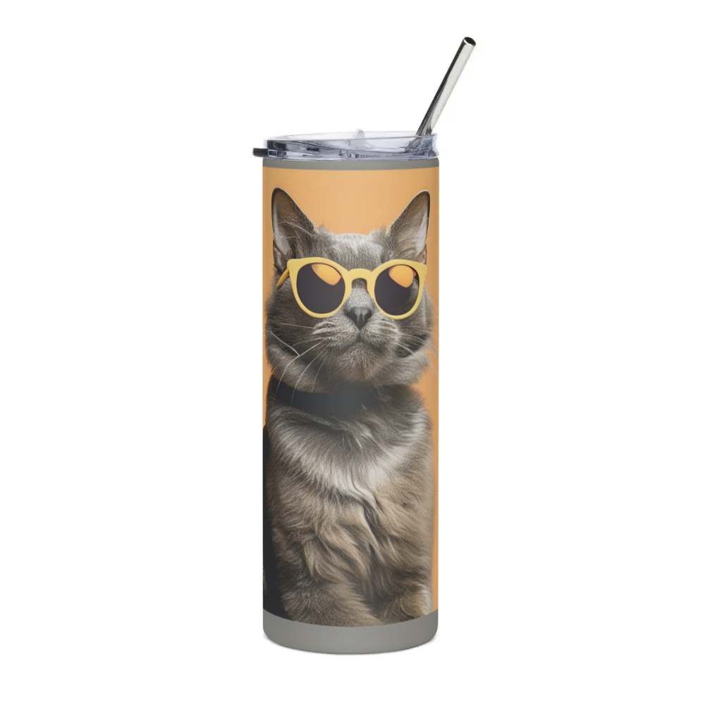 PugMug Custom Thumper Stainless Steel Tumbler