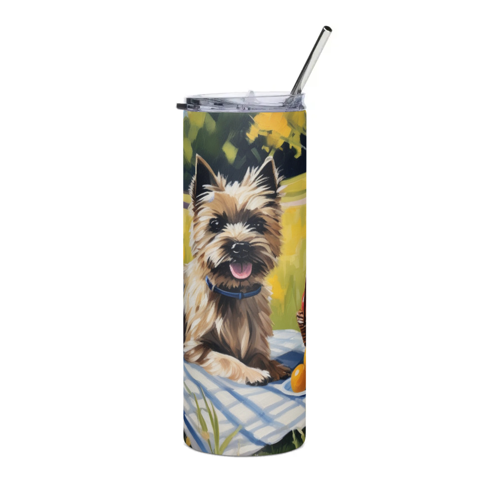PugMug Custom Cairn Terrier Stainless Steel Tumbler