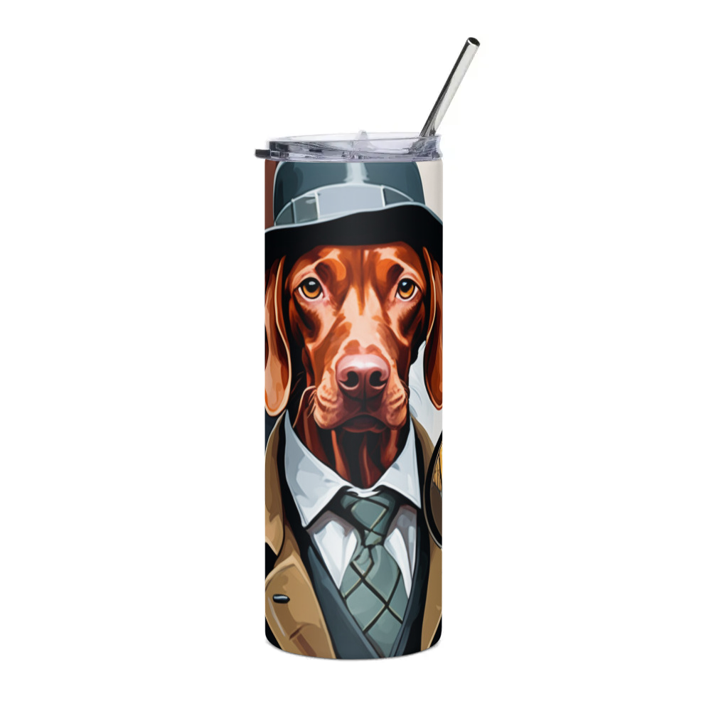 PugMug Custom Vizsla Stainless Steel Tumbler