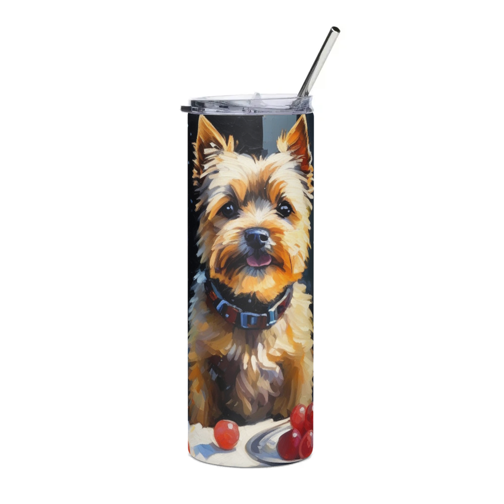 PugMug Custom Cairn Terrier Stainless Steel Tumbler