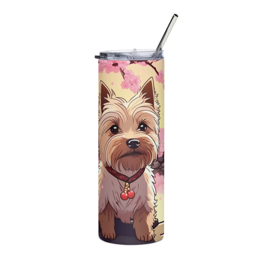 PugMug Custom Cairn Terrier Stainless Steel Tumbler