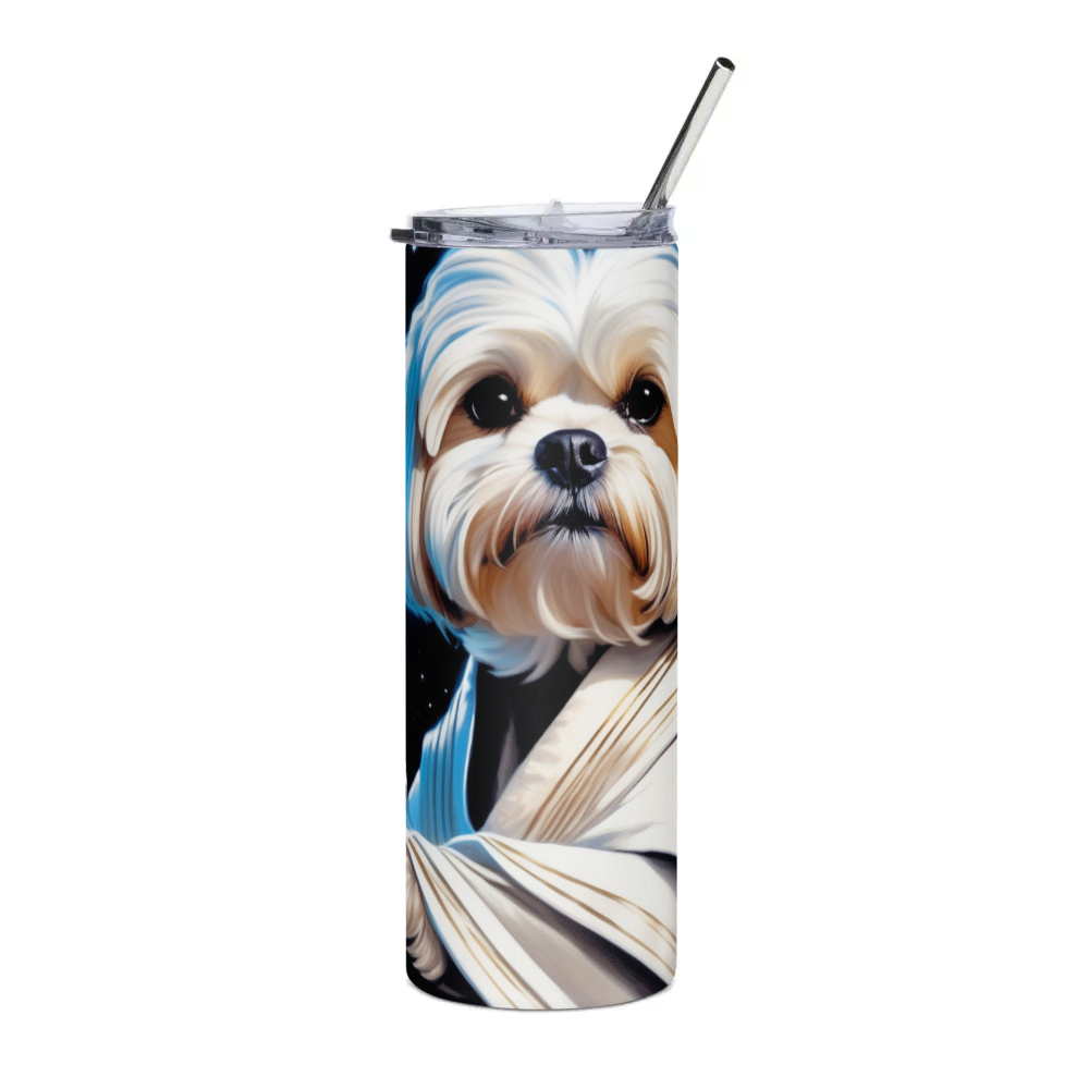PugMug Custom Maltese Dog Stainless Steel Tumbler