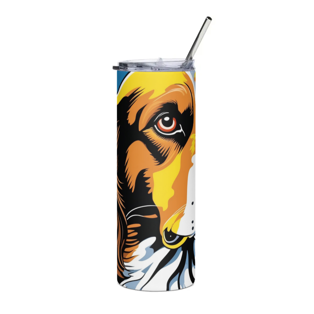 PugMug Custom English Cocker Spaniel Stainless Steel Tumbler