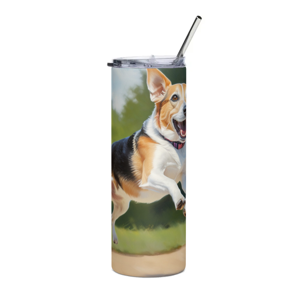 PugMug Custom Munchkin Stainless Steel Tumbler