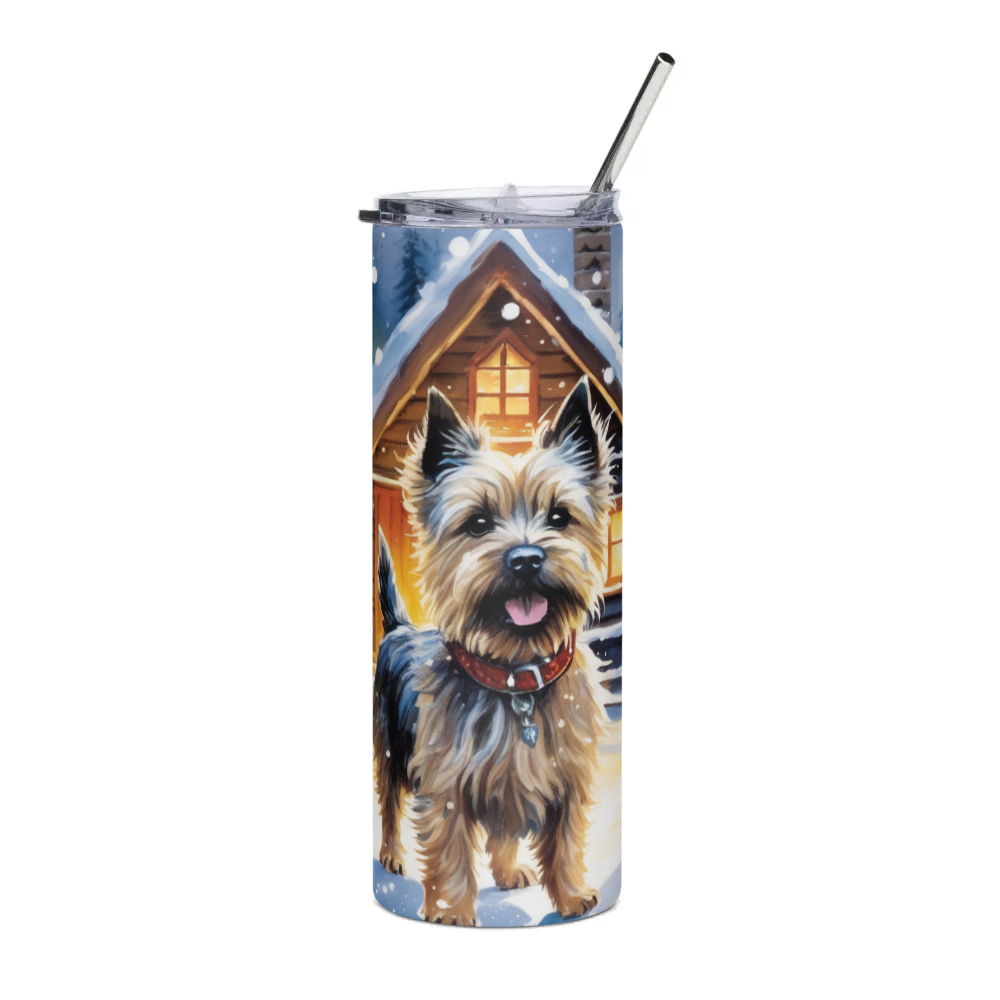 PugMug Custom Cairn Terrier Stainless Steel Tumbler