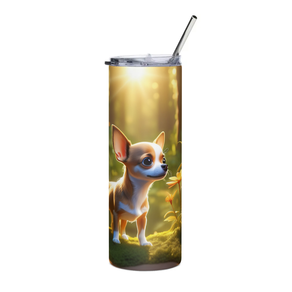 PugMug Custom Chihuahua Stainless Steel Tumbler