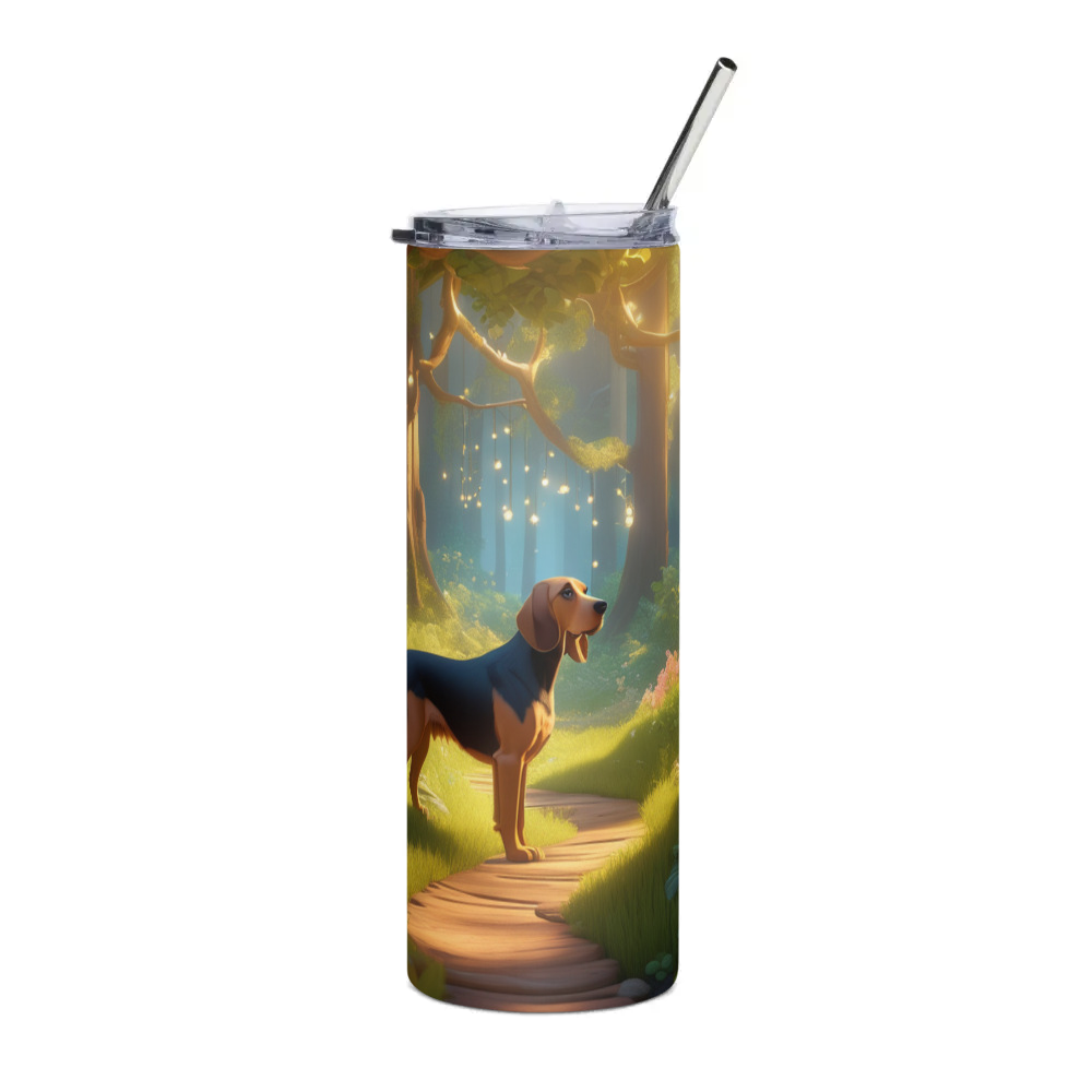 PugMug Custom Bloodhound Stainless Steel Tumbler