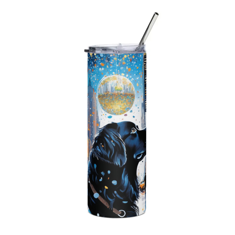 PugMug Custom Newfoundland Stainless Steel Tumbler