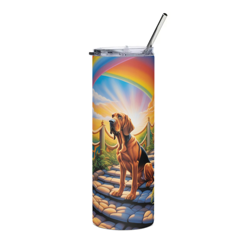PugMug Custom Bloodhound Stainless Steel Tumbler