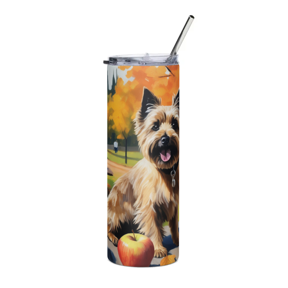 PugMug Custom Cairn Terrier Stainless Steel Tumbler