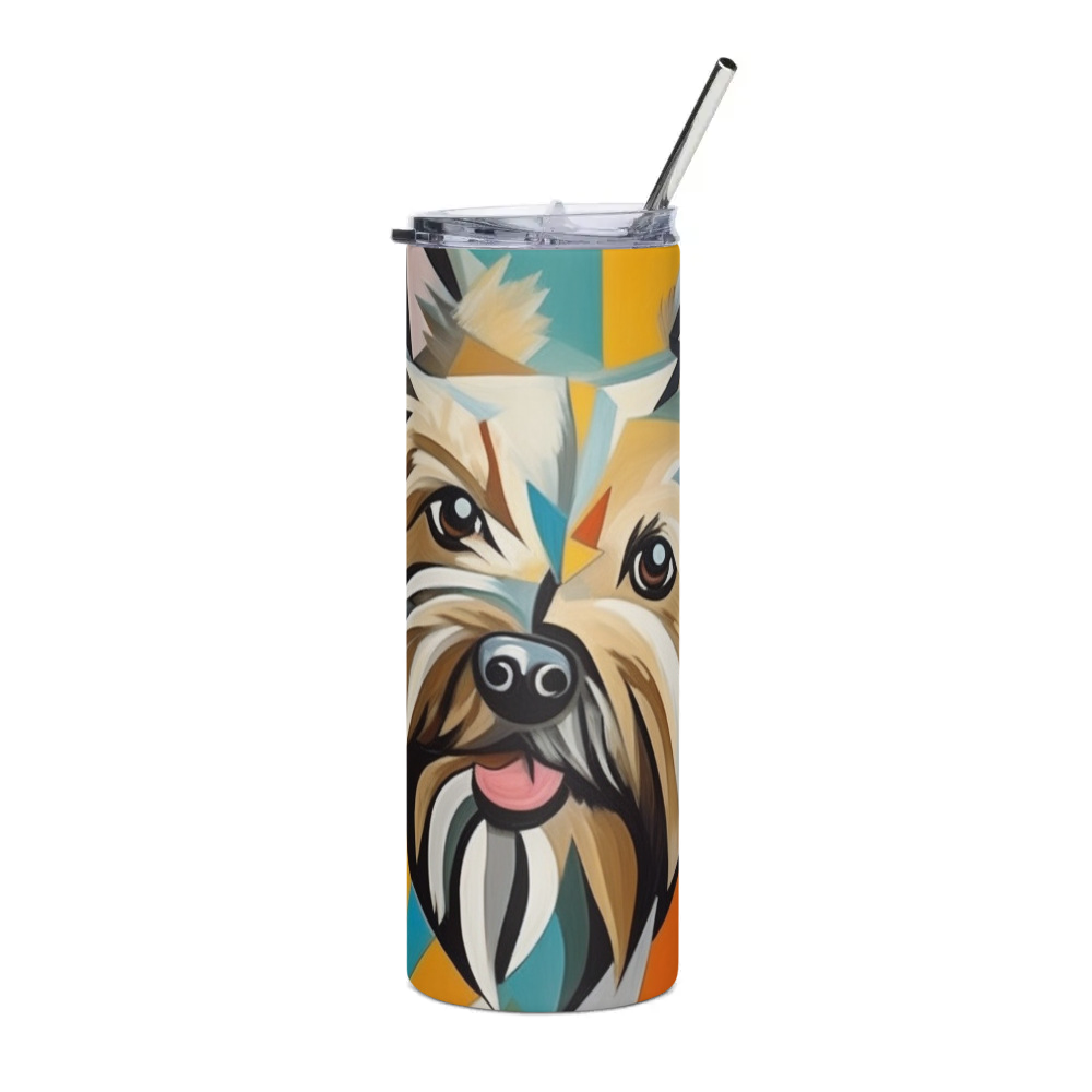 PugMug Custom Cairn Terrier Stainless Steel Tumbler