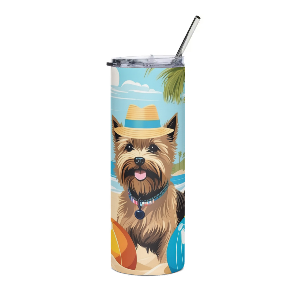 PugMug Custom Cairn Terrier Stainless Steel Tumbler