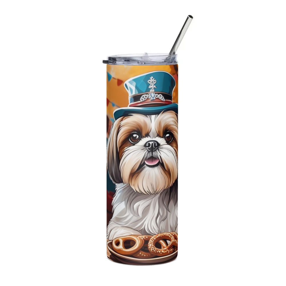 PugMug Custom Shih Tzu Stainless Steel Tumbler