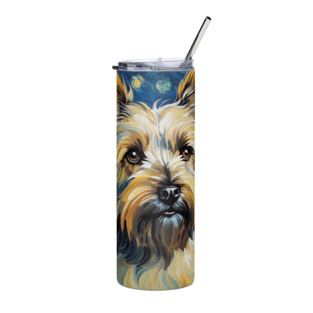PugMug Custom Cairn Terrier Stainless Steel Tumbler