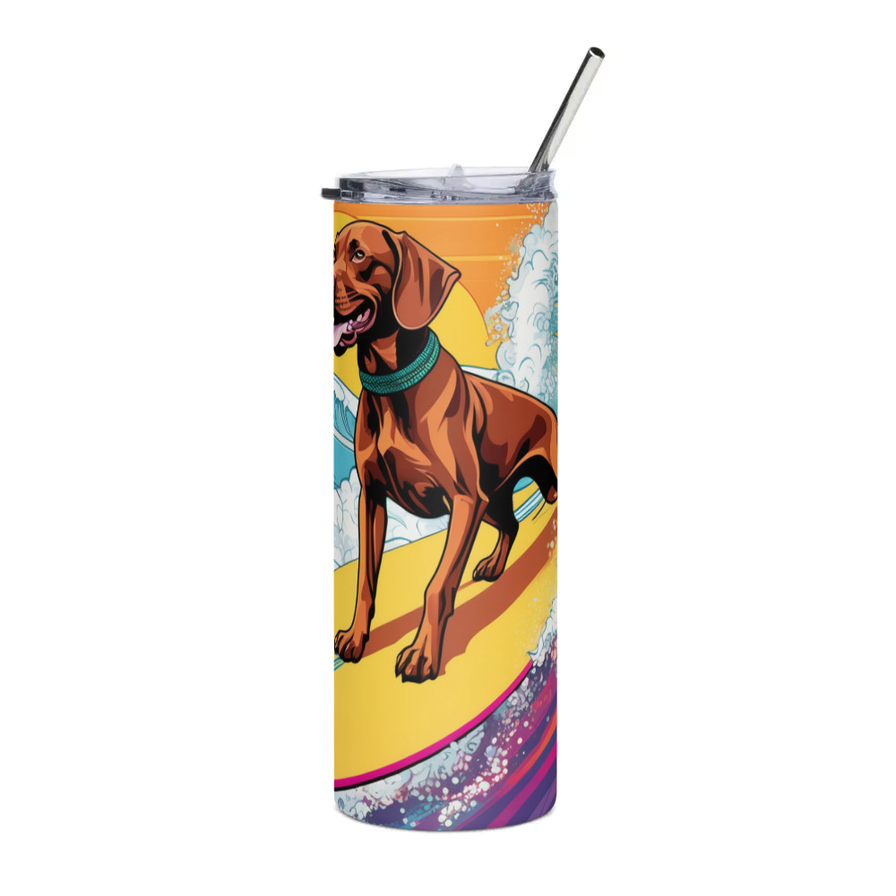PugMug Custom Vizsla Stainless Steel Tumbler